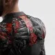 Кожено мото яке Rebelhorn Vandal 2 Cruze Black Dark Grey Red – спортно яке с AAA защита и Level 2 протектори