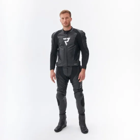Кожено яке REBELHORN VELOCE-LJ – спортно мото яке от телешка кожа с протектори