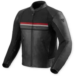 Кожено яке Revit Mile 2 - Black Red