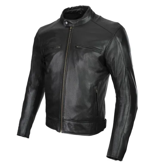 Кожено мото яке SECA BONNEVILLE PERFORATED с D3O® протектори и перфорирани участъци
