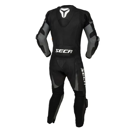 Мото яке SECA SRS II BLACK/TITANIUM с D3O® протектори и аеродинамична гърбица