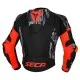 Мото яке SECA SRS II FLUO RED/CAMO с D3O® протектори и аеродинамична гърбица