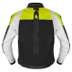 Кожено мото яке SPIDI DP Progressive Hybrid Perforated Black/Fluo с Warrior протектори и вентилация