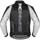 Кожено мото яке SPIDI DP Progressive Leather Black/White с Warrior слайдери и Force-Tech протектори