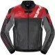 Кожено мото яке SPIDI DP Progressive Leather Red с Warrior слайдери и Force-Tech протектори