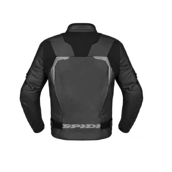 Кожено яке за мотор SPIDI EVORIDER 3 BLACK - Безопасност и комфорт за мотоциклетисти