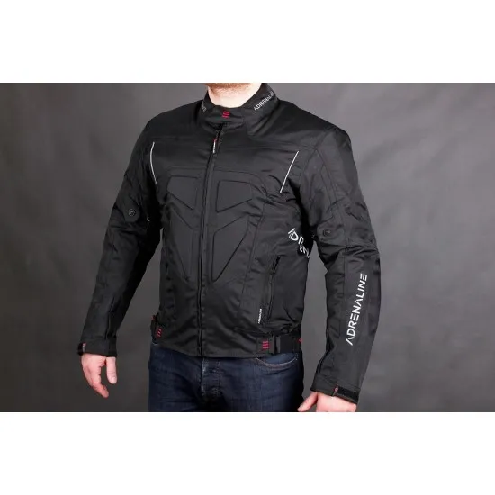 Текстилно яке ADRENALINE HERCULES BLACK – защита и комфорт при всякакви условия