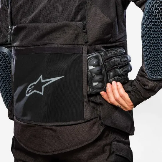 Текстилно мото яке ALPINESTARS HALO DRYSTAR BLACK – защита и адаптивност