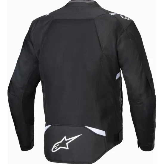 ALPINESTARS T-SPS AIR V2 BLACK/WHITE – текстилно мото яке с вентилация и спортна кройка