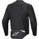 ALPINESTARS T-SPS AIR V2 BLACK/WHITE – текстилно мото яке с вентилация и спортна кройка