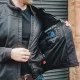 Текстилно мото яке JOHN DOE Aero Mesh BLACK с перфориран дизайн и интегрирани протектори