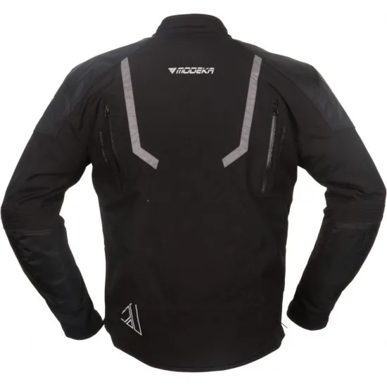 Мото яке Modeka Eloy Black с Hitex® мембрана и вентилационни ципове