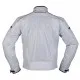 Светлосиво лятно мото яке Modeka Veo Air Light Grey с мрежести панели и YF® протектори