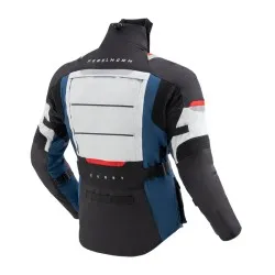 Текстилно яке REBELHORN CUBBY-V-BLUE/GREY/RED