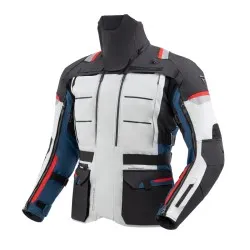 Текстилно яке REBELHORN CUBBY-V-BLUE/GREY/RED