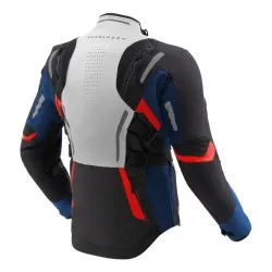 Текстилно яке Rebelhorn Hiker 4 Light Grey Blue Red