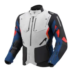 Текстилно яке Rebelhorn Hiker 4 Light Grey Blue Red