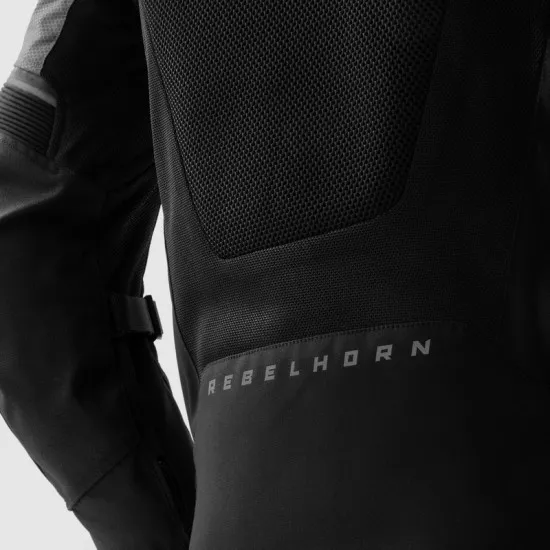 Текстилно яке REBELHORN HIFLOW-V-TJ – трислойно градско мото яке с мембрана HydraShield™ PRO