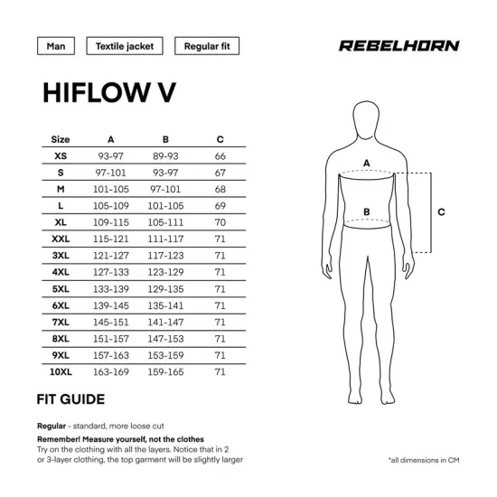 Текстилно яке REBELHORN HIFLOW-V-TJ – трислойно градско мото яке с мембрана HydraShield™ PRO