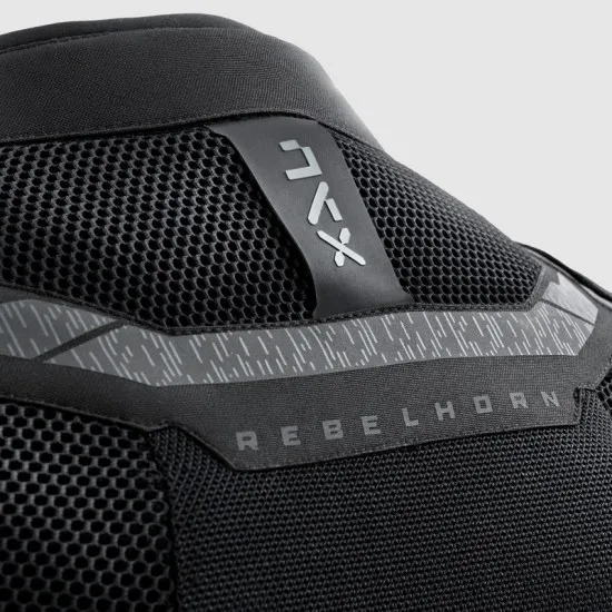 Текстилно яке REBELHORN JAX-TJ – градско мото яке с 3D Mesh, мембрана и CE протектори