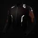 REBELHORN JAX BLACK/RED – текстилно мото яке с защита и вентилационни панели
