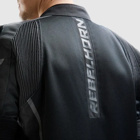 Лятно мото яке Rebelhorn Vandal Mesh – CE-Level 2 защита и вентилационни панели