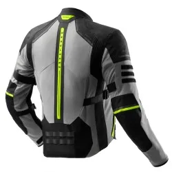 Текстилно мото яке Rebelhorn Scandal 3 Black/Grey/Fluo/Yellow