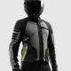 Лятно мото яке Rebelhorn Scandal 3 Black Grey Fluo Yellow със Steel Mesh и Level 2 протектори
