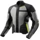 Лятно мото яке Rebelhorn Scandal 3 Black Grey Fluo Yellow със Steel Mesh и Level 2 протектори