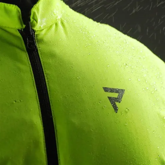 Мото яке Rebelhorn Borg 2 Black Grey Fluo Yellow с HydraShield PRO мембрана и Level 2 протектори