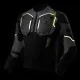 Мото яке Rebelhorn Borg 2 Black Grey Fluo Yellow с HydraShield PRO мембрана и Level 2 протектори