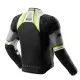 Мото яке Rebelhorn Borg 2 Black Grey Fluo Yellow с HydraShield PRO мембрана и Level 2 протектори