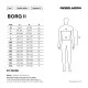 Мото яке Rebelhorn Borg 2 Black Grey Fluo Yellow с HydraShield PRO мембрана и Level 2 протектори
