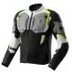 Мото яке Rebelhorn Borg 2 Black Grey Fluo Yellow с HydraShield PRO мембрана и Level 2 протектори