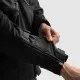 Черно мото яке Rebelhorn Borg 2 с HydraShield PRO мембрана и Level 2 протектори