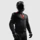 Текстилно мото яке REBELHORN VANDAL 2 AIR BLACK RED със Steel Mesh панели