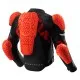 Текстилно мото яке REBELHORN VANDAL 2 AIR BLACK RED със Steel Mesh панели