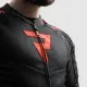 Текстилно мото яке REBELHORN VANDAL 2 AIR BLACK RED със Steel Mesh панели