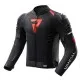 Текстилно мото яке REBELHORN VANDAL 2 AIR BLACK RED със Steel Mesh панели