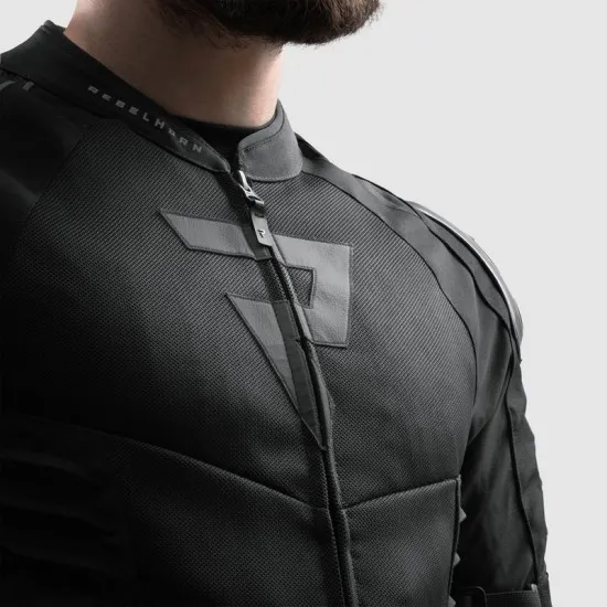 Текстилно мото яке REBELHORN VANDAL 2 AIR с Steel Mesh панели и Level 2 защита