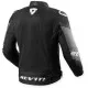 Мото яке REV'IT! Quantum 3 Air - Black White, вентилирано и спортно за горещо време