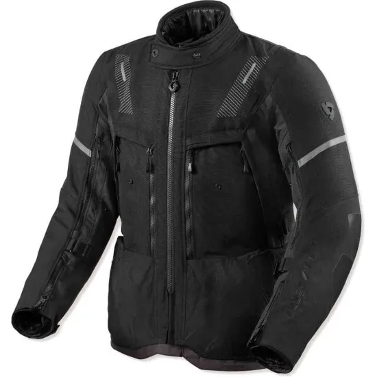 Мото яке REV'IT! Sand 5 H2O - Black Anthracite, водоустойчиво и дишащо с премиум защита