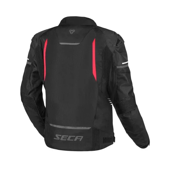 Лятно яке SECA AERO PRO RED - мото яке с Betac® протектори и MeshProtecto® панели