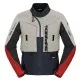 Текстилно яке SPIDI FRONTIER ICE/BLUE/RED - яке с протектори и магнитна вентилационна система