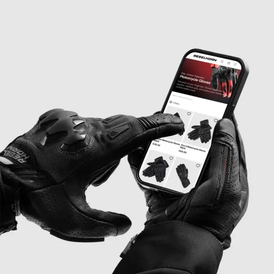 Мото ръкавици Rebelhorn Defender-GLV с TPU протектор и Superfabric защита