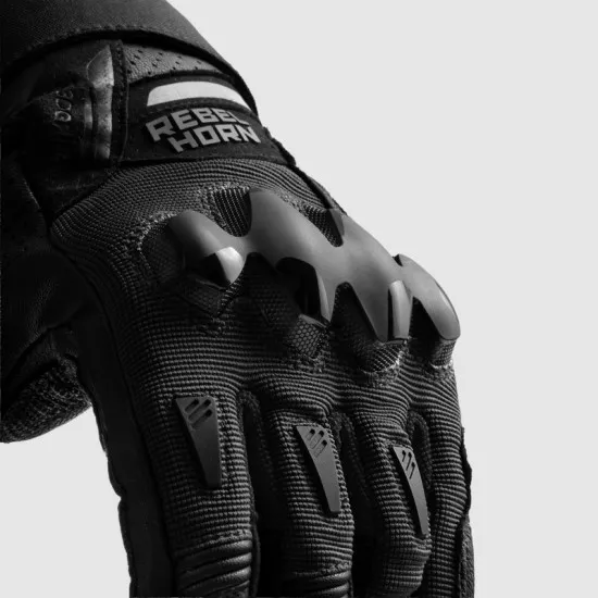 Мото ръкавици Rebelhorn Defender-GLV с TPU протектор и Superfabric защита