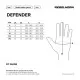 Мото ръкавици Rebelhorn Defender Desert Black Red с TPU протектор и Superfabric