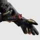 Мото ръкавици Rebelhorn Defender Desert Black Red с TPU протектор и Superfabric