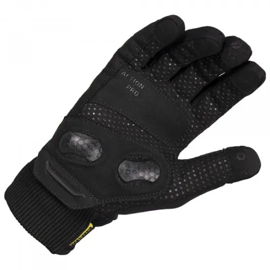 Ръкавици KNOX Action Pro Black с защита на кокалчетата и дланта