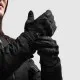 Дамски текстилни мото ръкавици Rebelhorn Core Black с 3D Mesh и Connect+